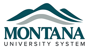 Montana University System Teal Mountains Logo