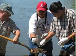 Photo of students and faculty